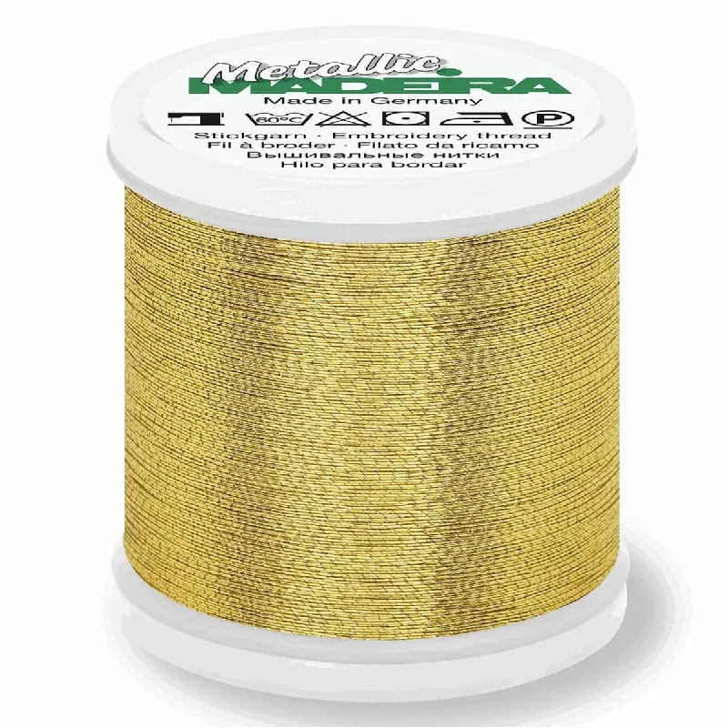 Madeira Metallic Thread No 40 – 200m – Gold 7