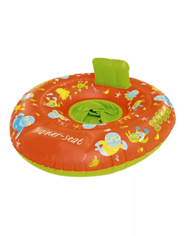 Zoggs Trainer Seat (3-12 Months) – Orange/Green